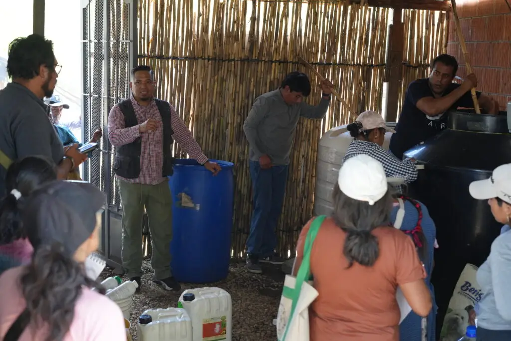 Capacitación en la reproducción de microorganismos a la Red de Campesinos Agroecológicos del estado de Oaxaca