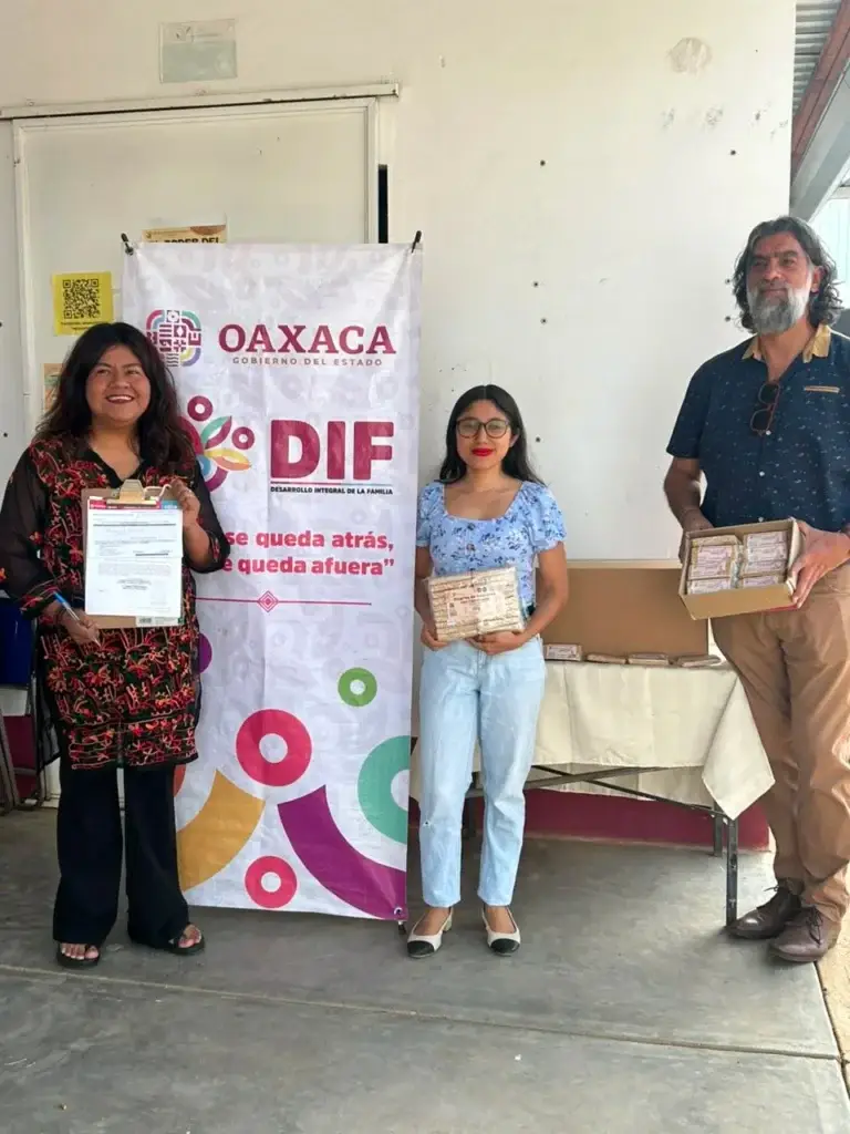 Donación de productos de amaranto